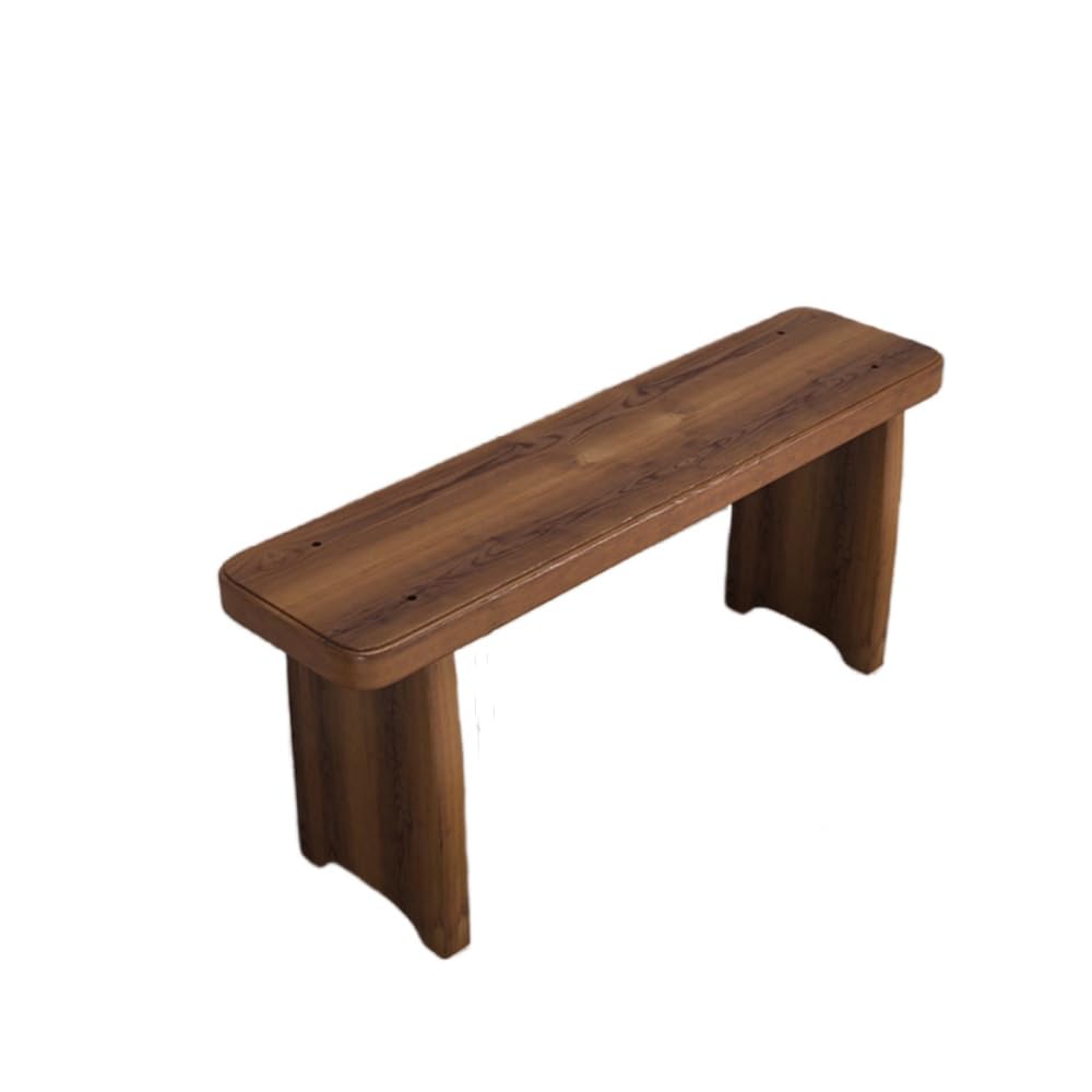 木製ベンチ ガーデン チェア 天然木 長いす 花台 ダイニングベンチ 長椅子 玄関椅子 シンプル (長さ60 幅20 高さ35CM)